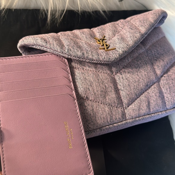 Brandnew YSL pouch puffy denim - Picture 5 of 12